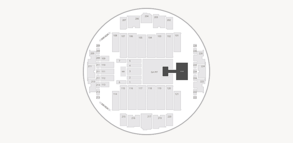 Tacoma Dome Seating Chart