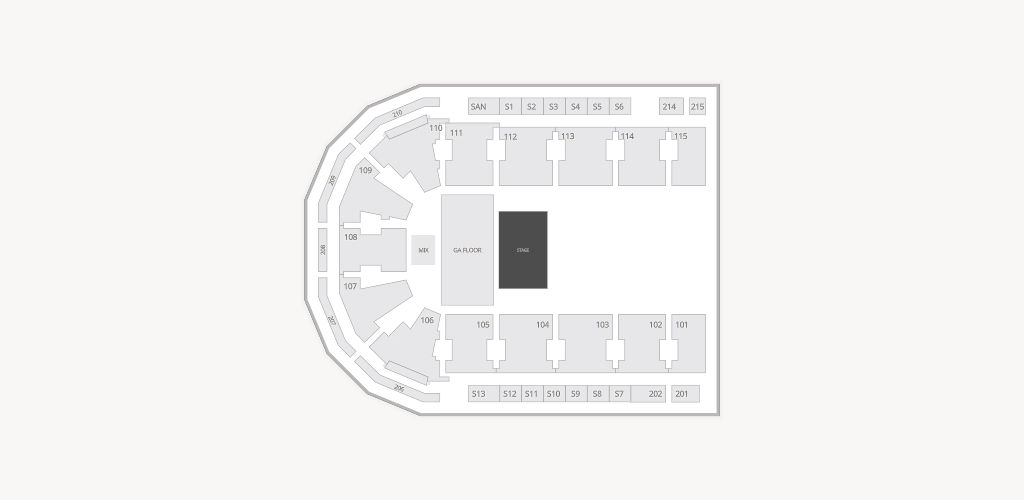 Tahoe Blue Event Center Seating Chart