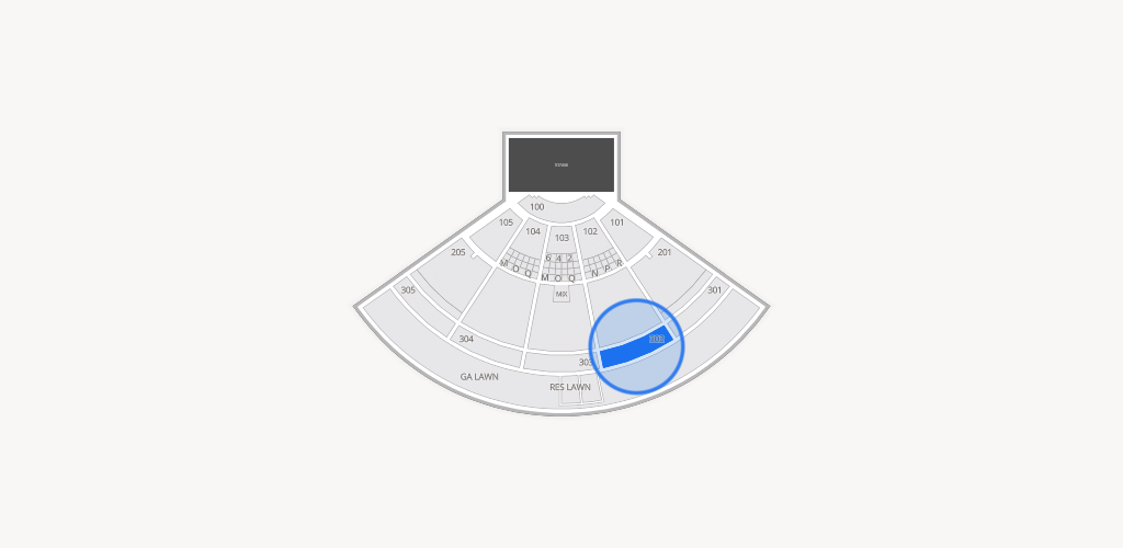 Talking Stick Resort Amphitheatre Seating Chart