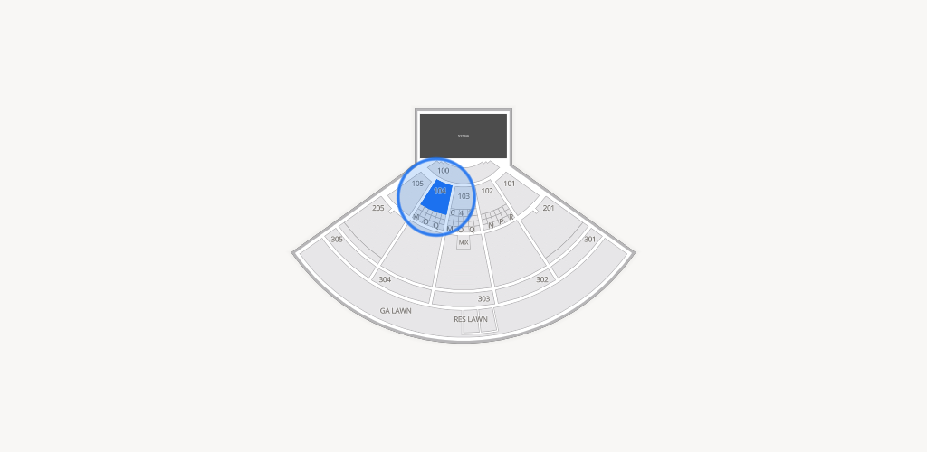 Talking Stick Resort Amphitheatre Seating Chart