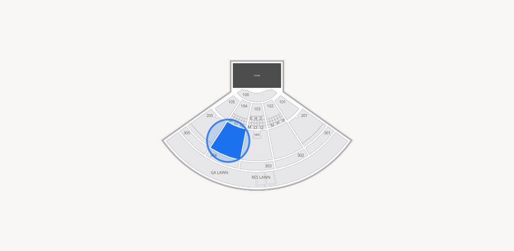 Talking Stick Resort Amphitheatre Seating Chart