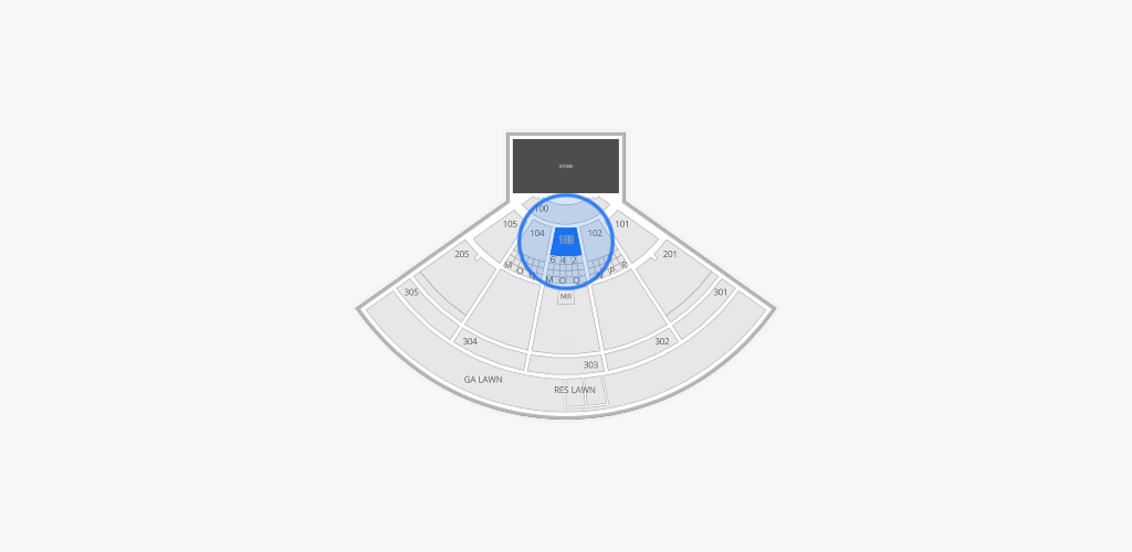 Talking Stick Resort Amphitheatre Seating Chart