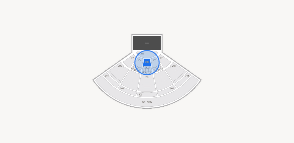 Talking Stick Resort Amphitheatre Seating Chart