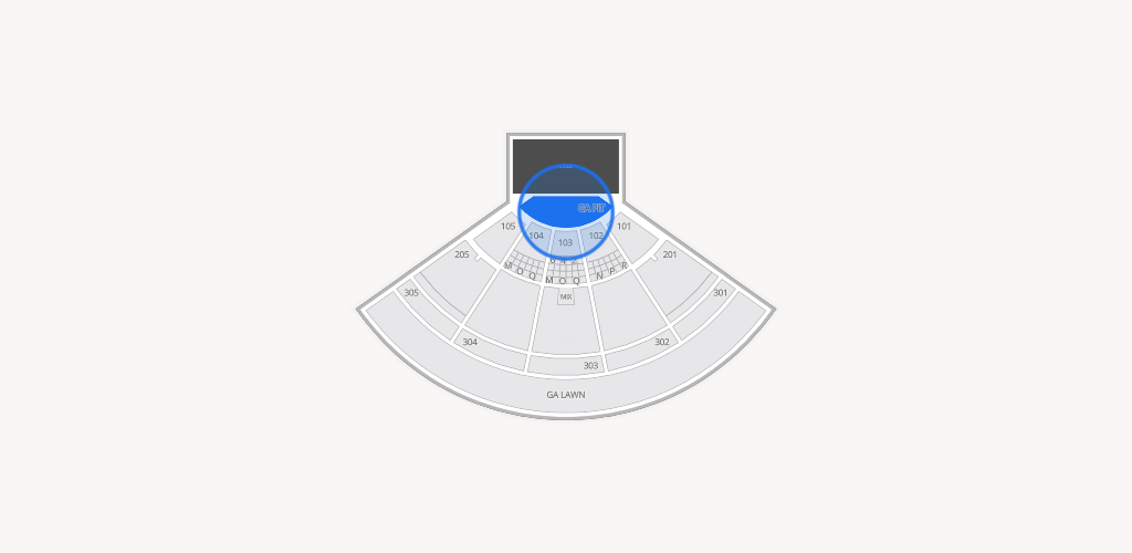 Talking Stick Resort Amphitheatre Seating Chart