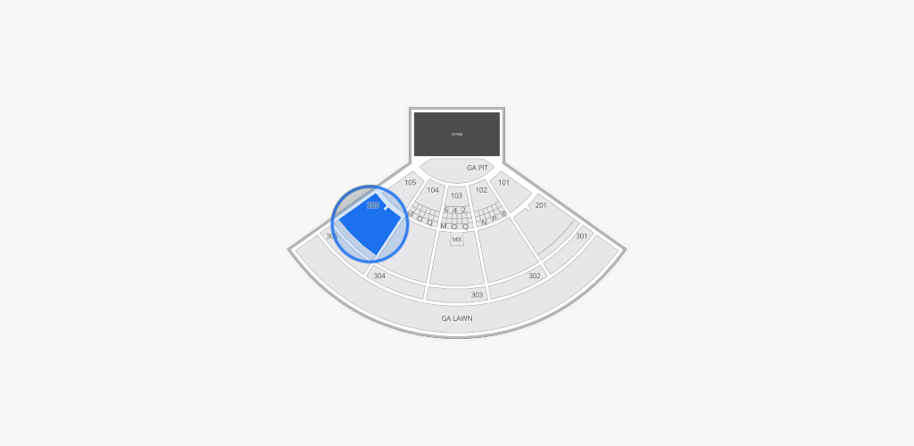 Talking Stick Resort Amphitheatre Seating Chart