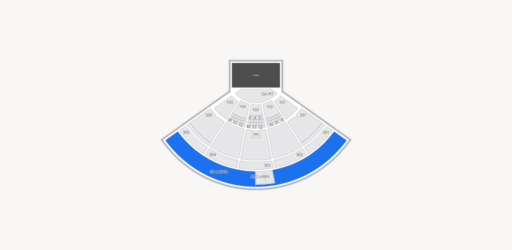 Talking Stick Resort Amphitheatre Seating Chart