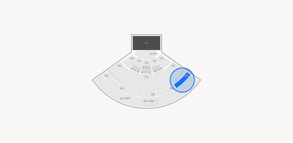Talking Stick Resort Amphitheatre Seating Chart