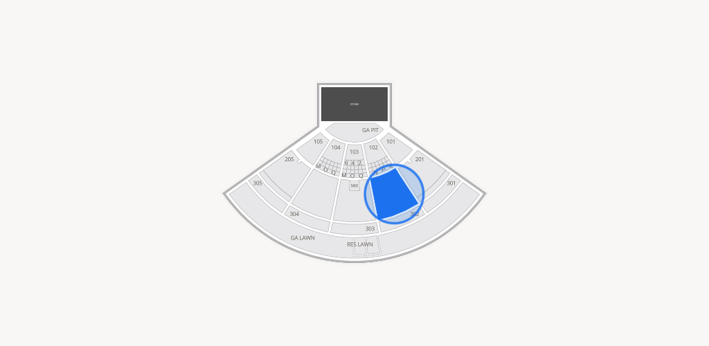 Talking Stick Resort Amphitheatre Seating Chart