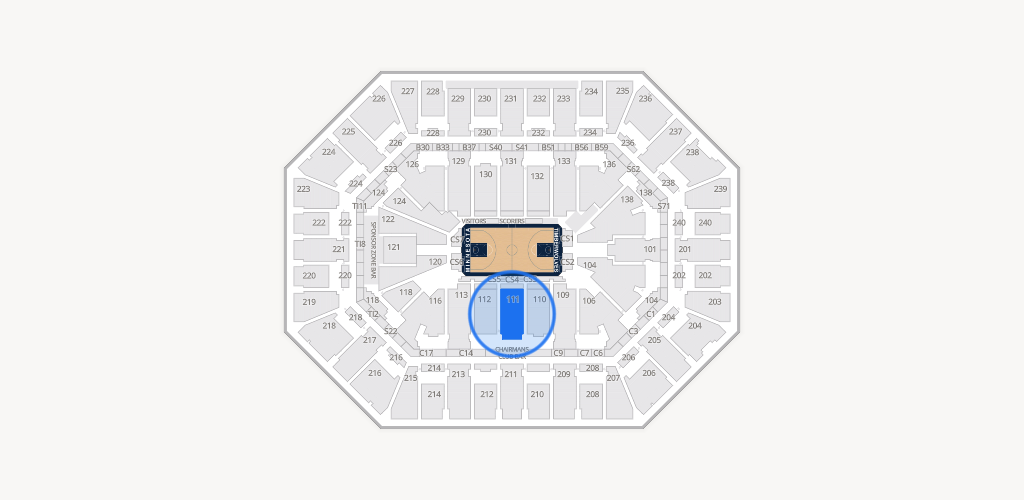 Target Center Seating Chart