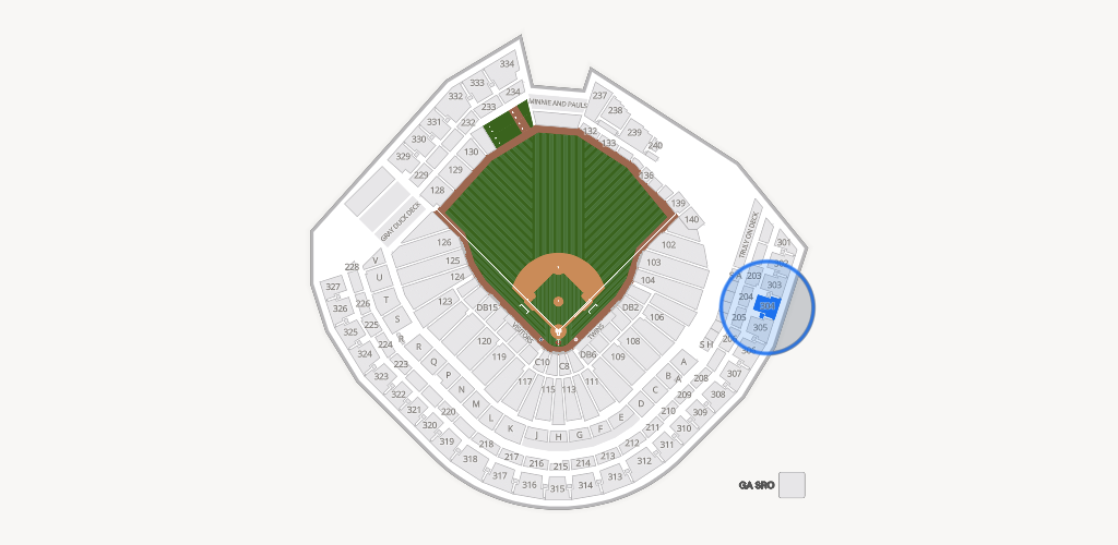 Target Field Seating Chart