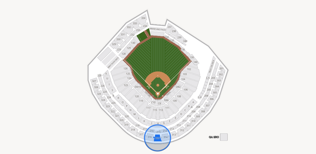 Target Field Seating Chart