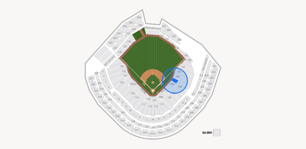 Target Field Seating Chart