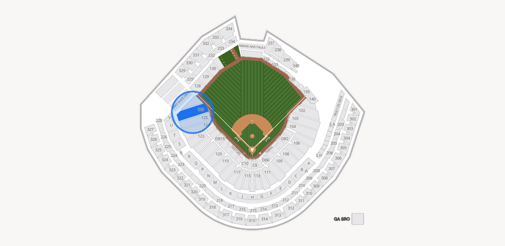 Target Field Seating Chart