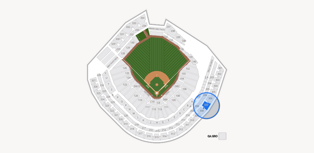 Target Field Seating Chart