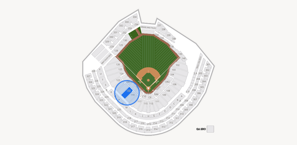 Target Field Seating Chart