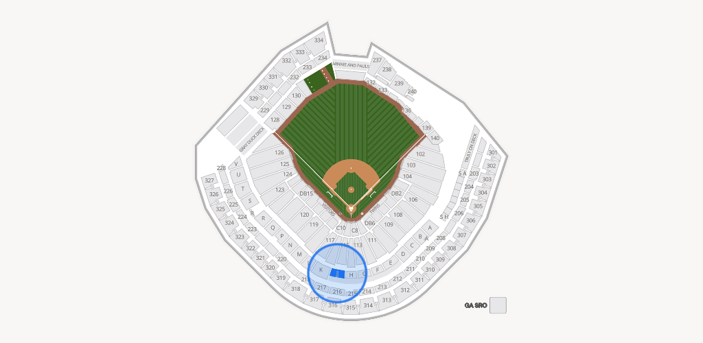 Target Field Seating Chart