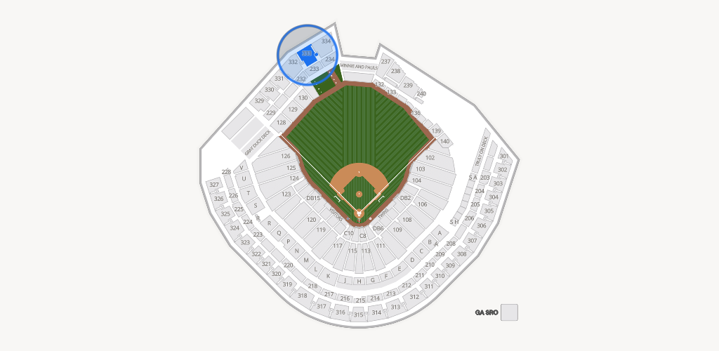 Target Field Seating Chart