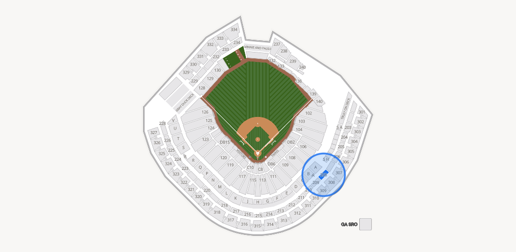 Target Field Seating Chart