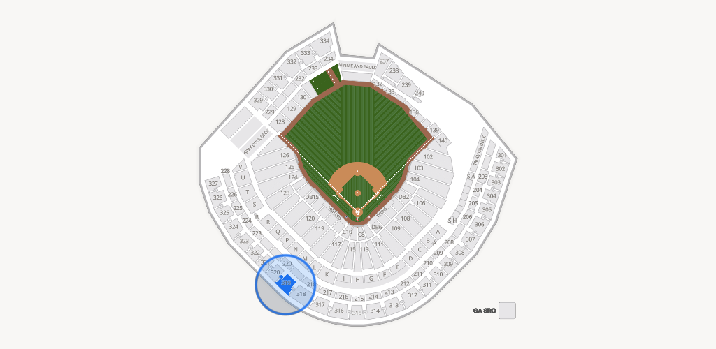 Target Field Seating Chart