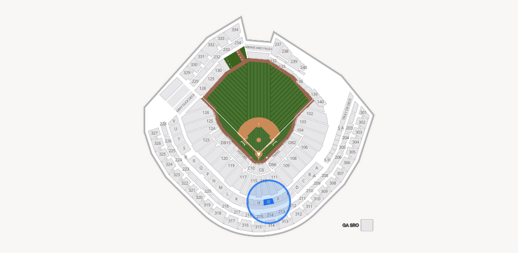 Target Field Seating Chart