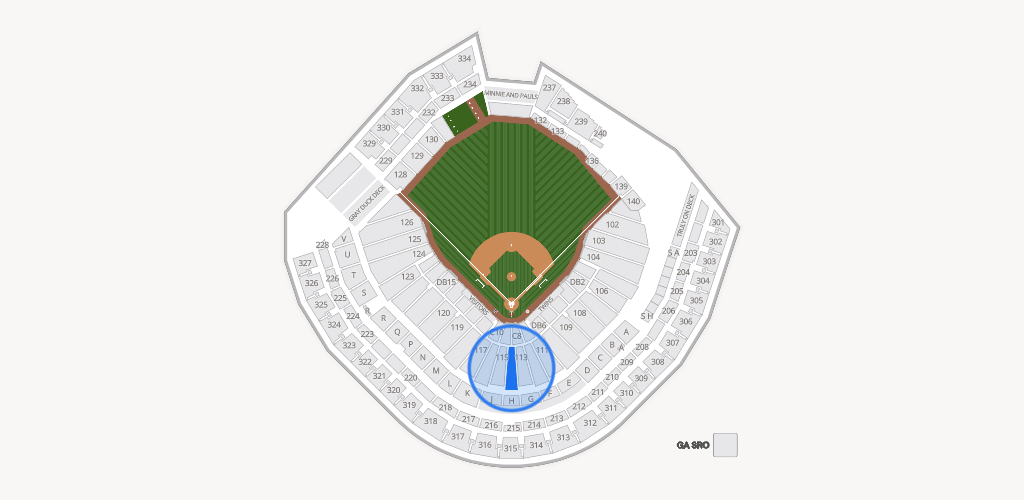 Target Field Seating Chart