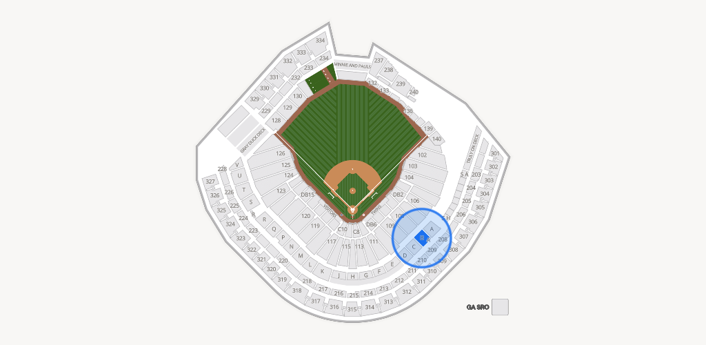 Target Field Seating Chart