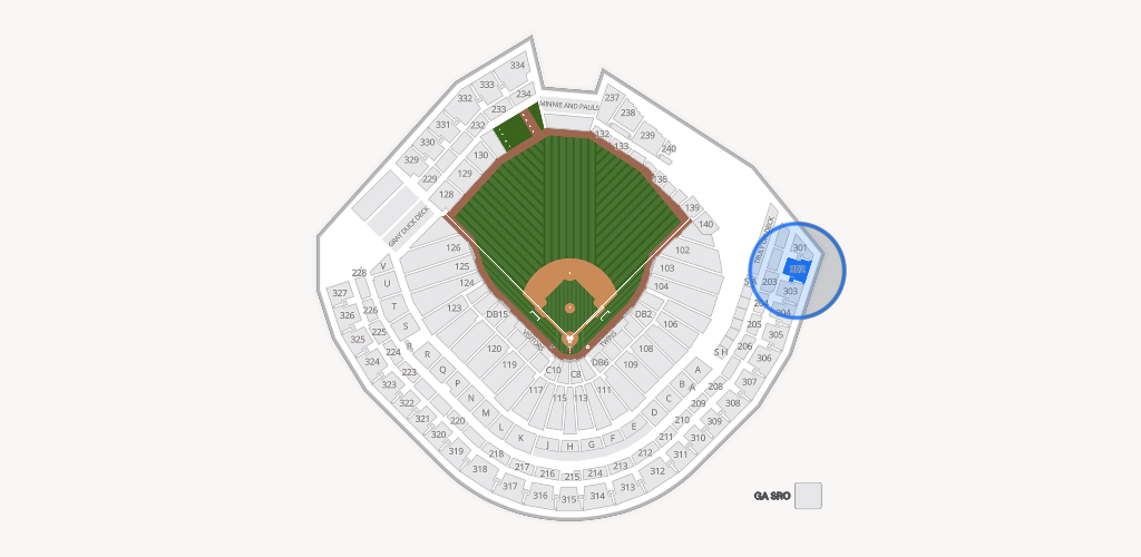 Target Field Seating Chart