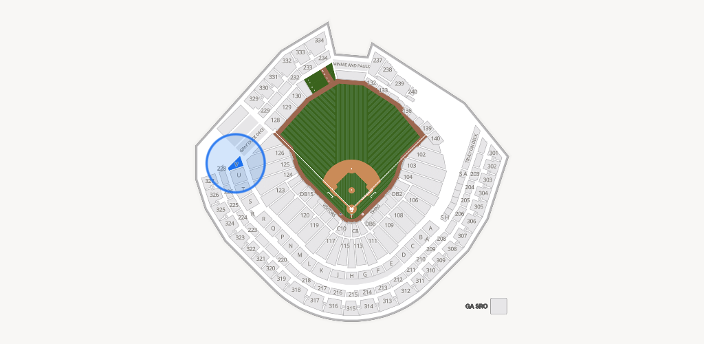 Target Field Seating Chart
