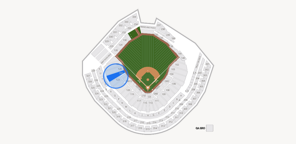 Target Field Seating Chart