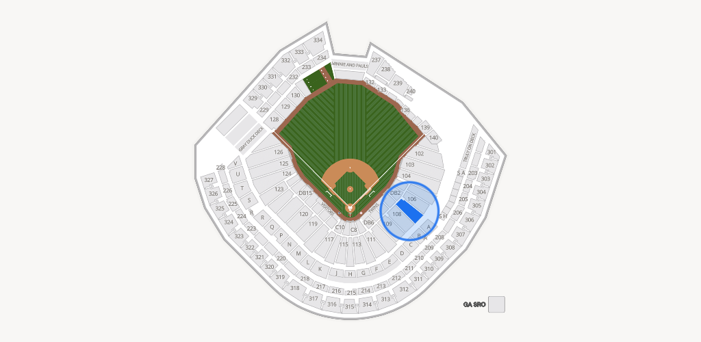 Target Field Seating Chart