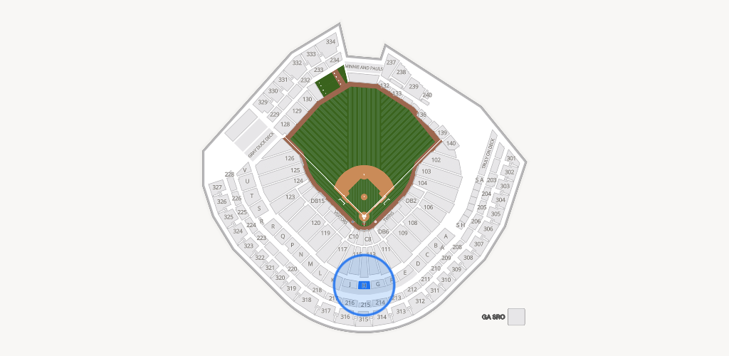 Target Field Seating Chart