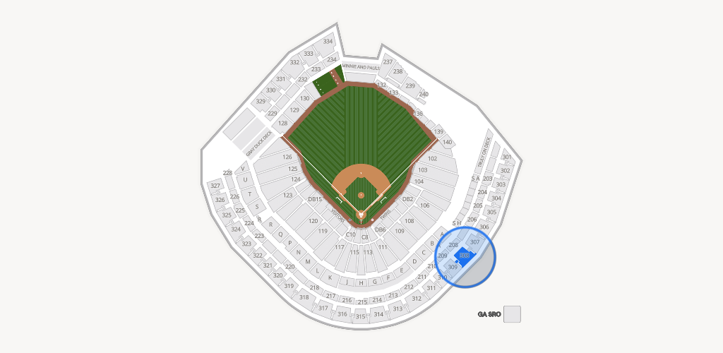 Target Field Seating Chart