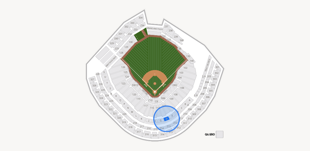 Target Field Seating Chart