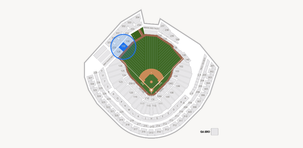 Target Field Seating Chart