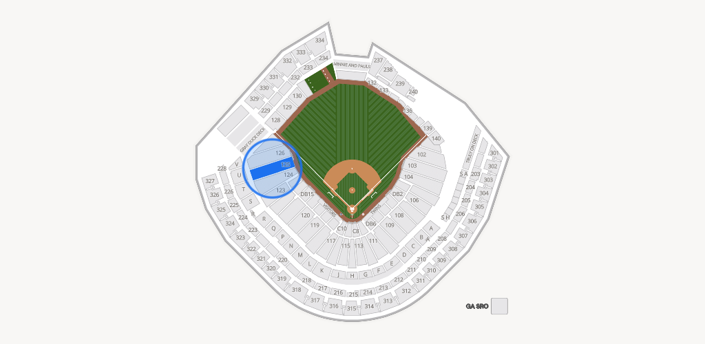 Target Field Seating Chart