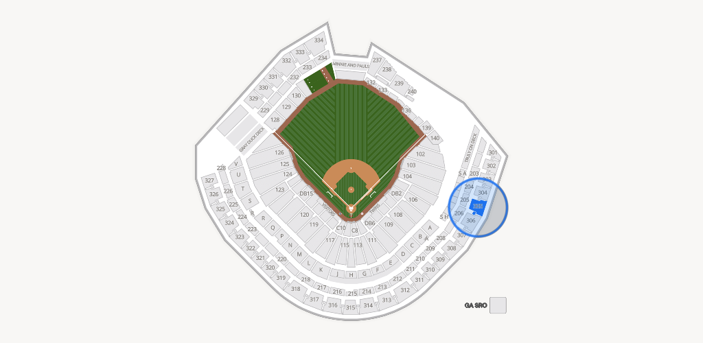 Target Field Seating Chart