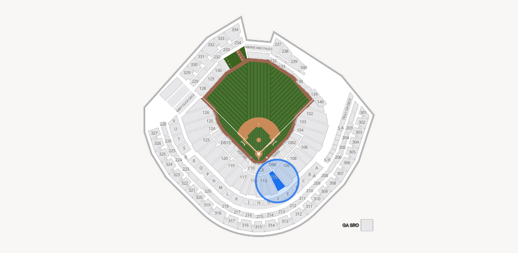 Target Field Seating Chart