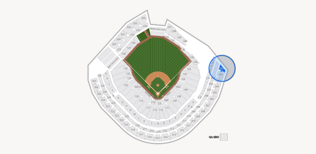 Target Field Seating Chart