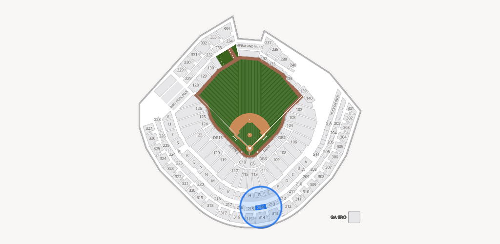 Target Field Seating Chart
