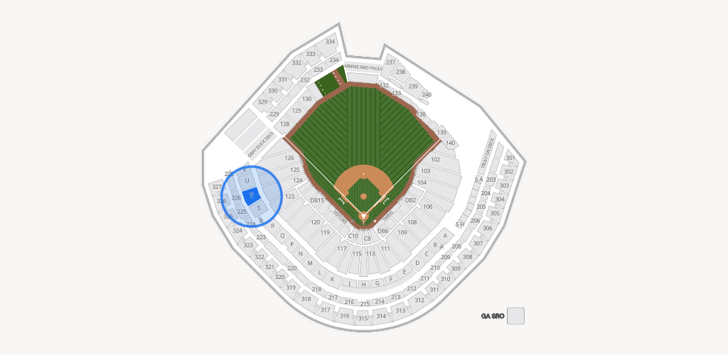 Target Field Seating Chart