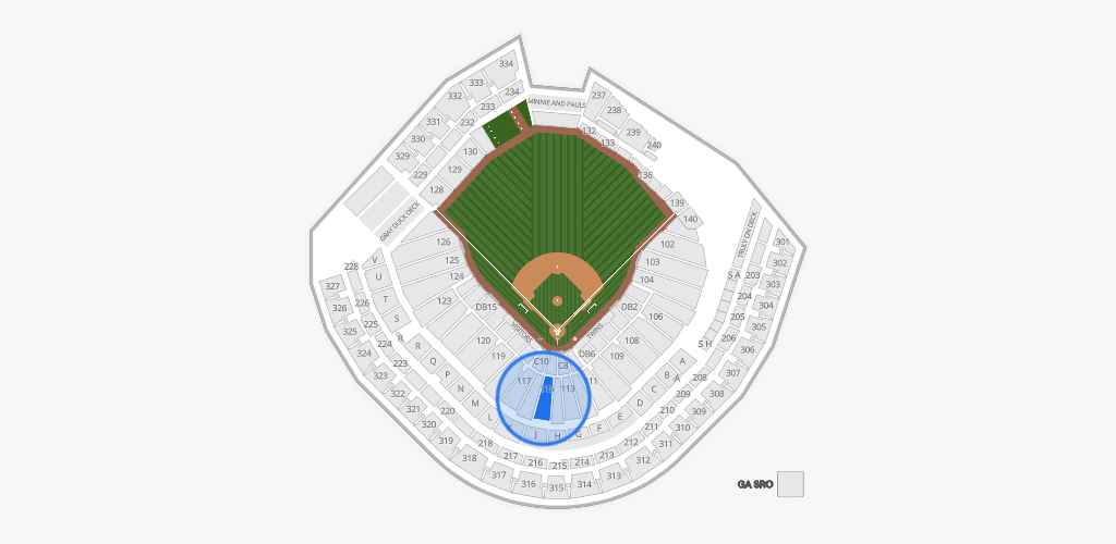 Target Field Seating Chart