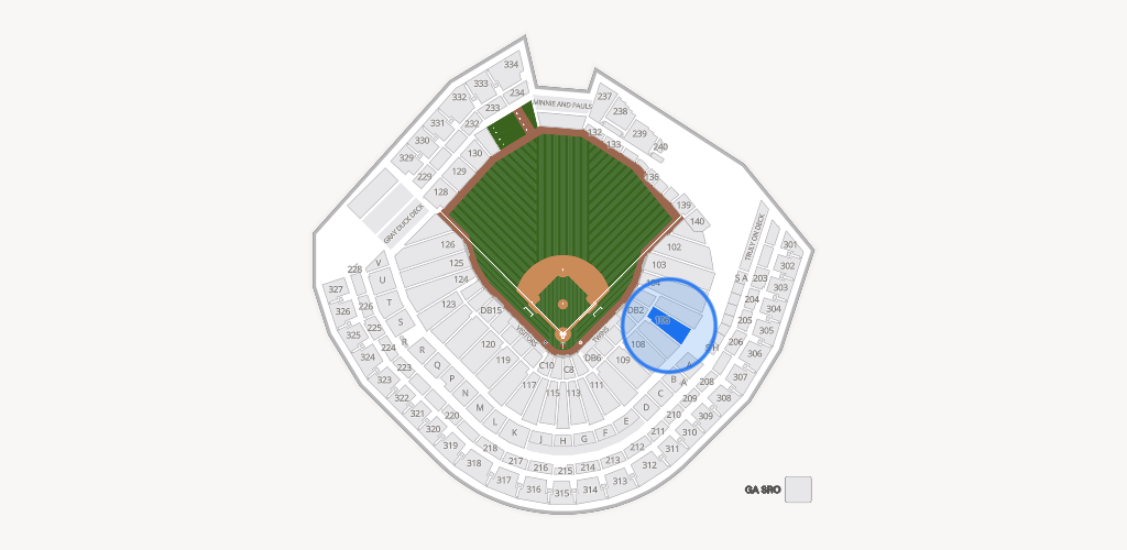 Target Field Seating Chart