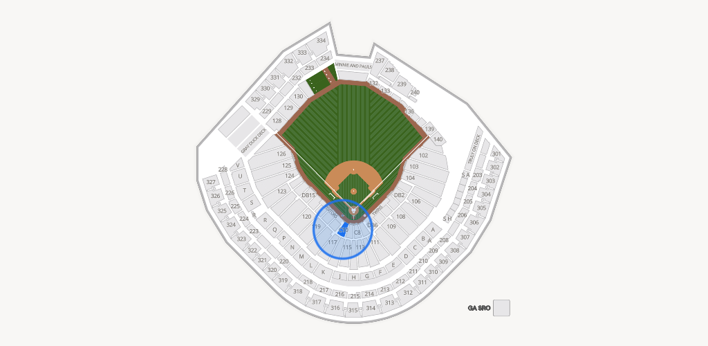 Target Field Seating Chart