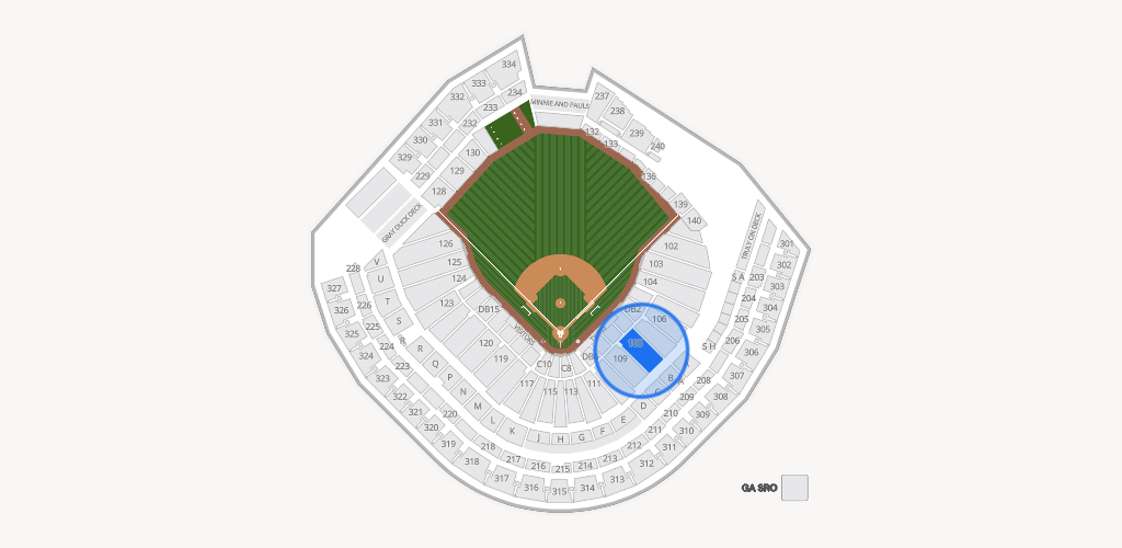 Target Field Seating Chart