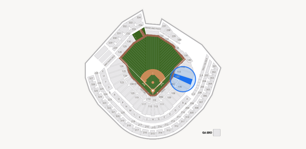 Target Field Seating Chart