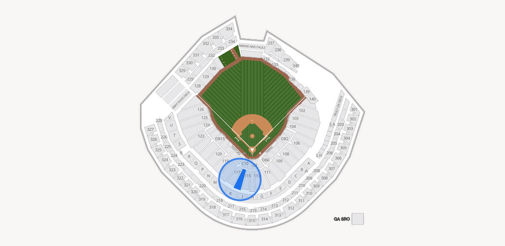 Target Field Seating Chart