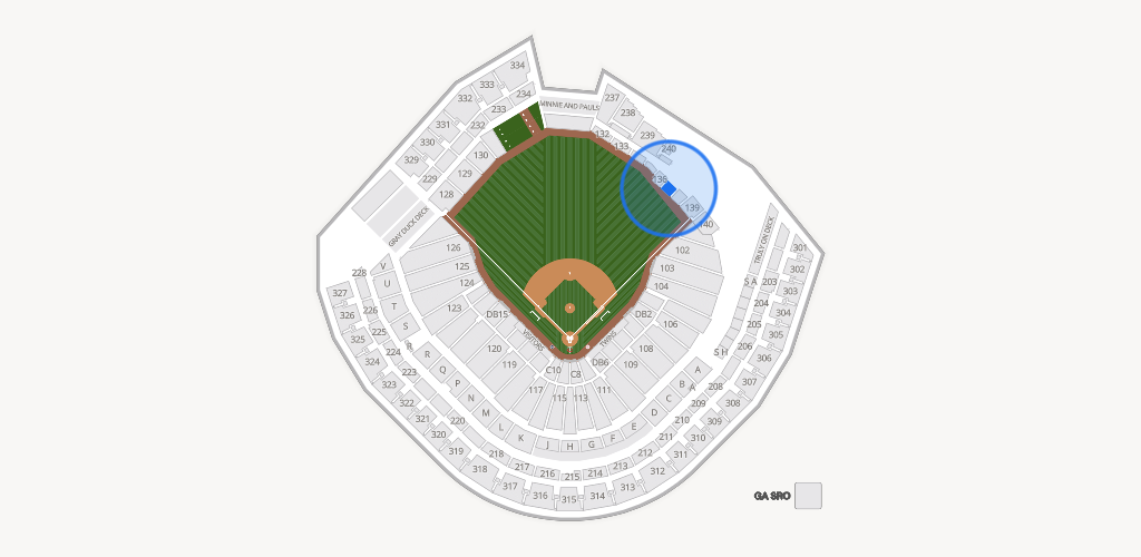 Target Field Seating Chart