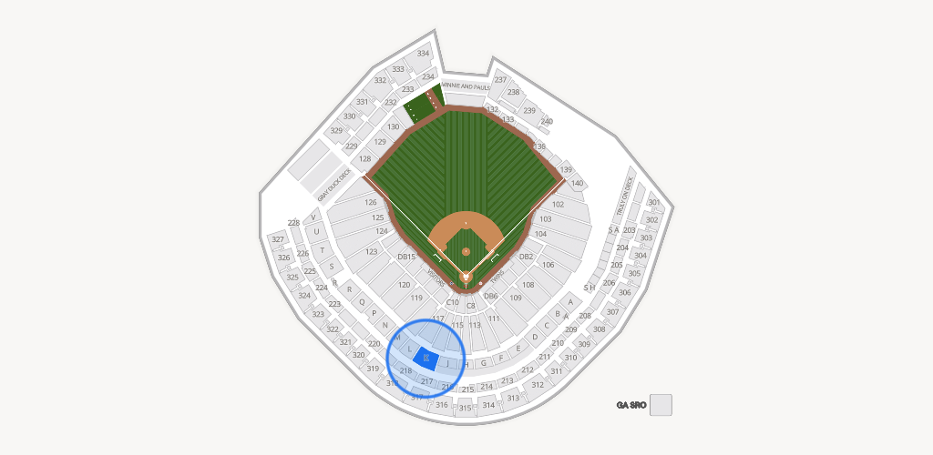 Target Field Seating Chart