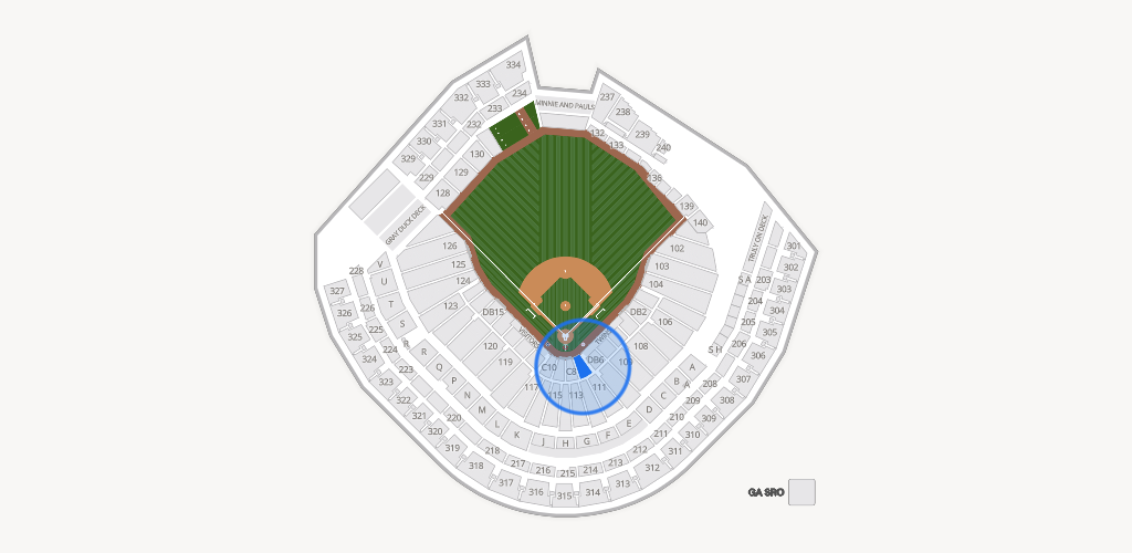 Target Field Seating Chart