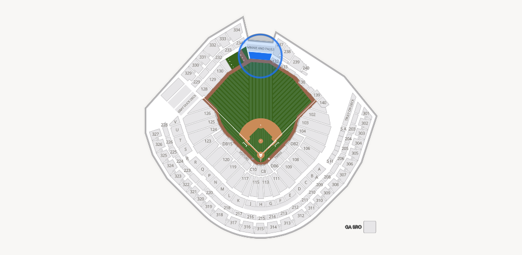 Target Field Seating Chart